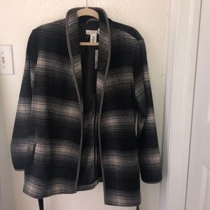 PLAID H&M COAT